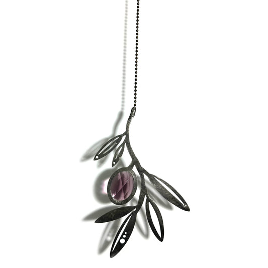 Amethyst Olea Suncatcher