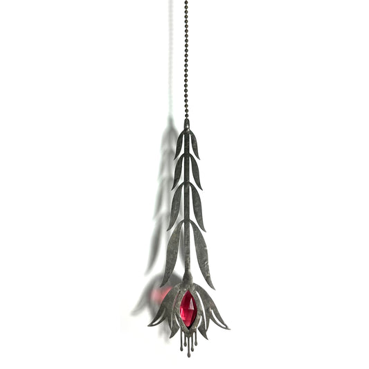 Fuchsia Fleur Suncatcher