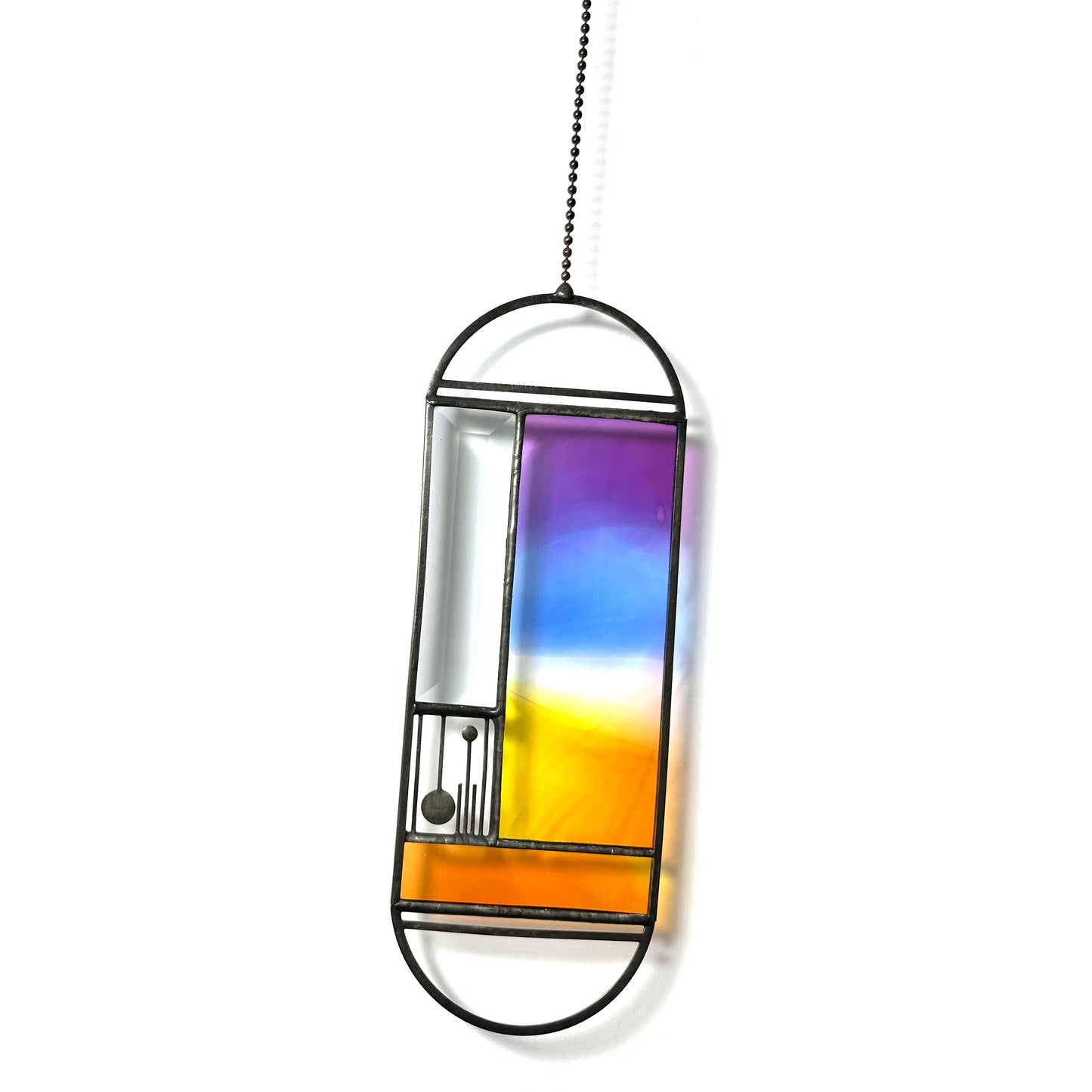 Large Sunset Meridian Suncatcher #83