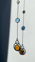 Load and play video in Gallery viewer, AMBER/TURQUOISE/SEA FOAM ECLIPSE SUNCATCHER
