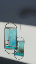 Load and play video in Gallery viewer, TURQUOISE MERIDIAN SUNCATCHER

