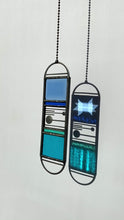 Load and play video in Gallery viewer, SMALL AZURE/DEEP AQUA MERIDIAN SUNCATCHER
