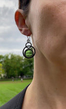 Load and play video in Gallery viewer, OLIVE ECLIPSE EARRINGS
