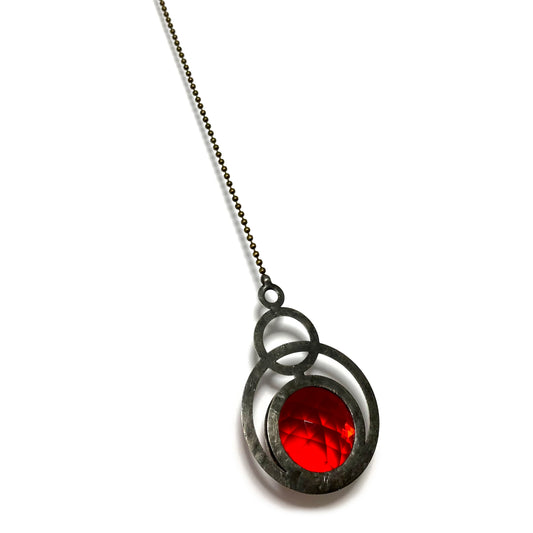 Mini Ruby Eclipse Suncatcher