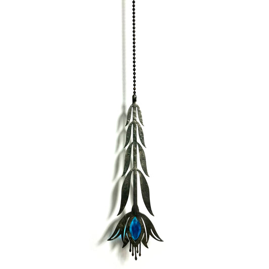 Sapphire Fleur Suncatcher