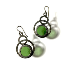 Load image into Gallery viewer, OLIVE ECLIPSE EARRINGS
