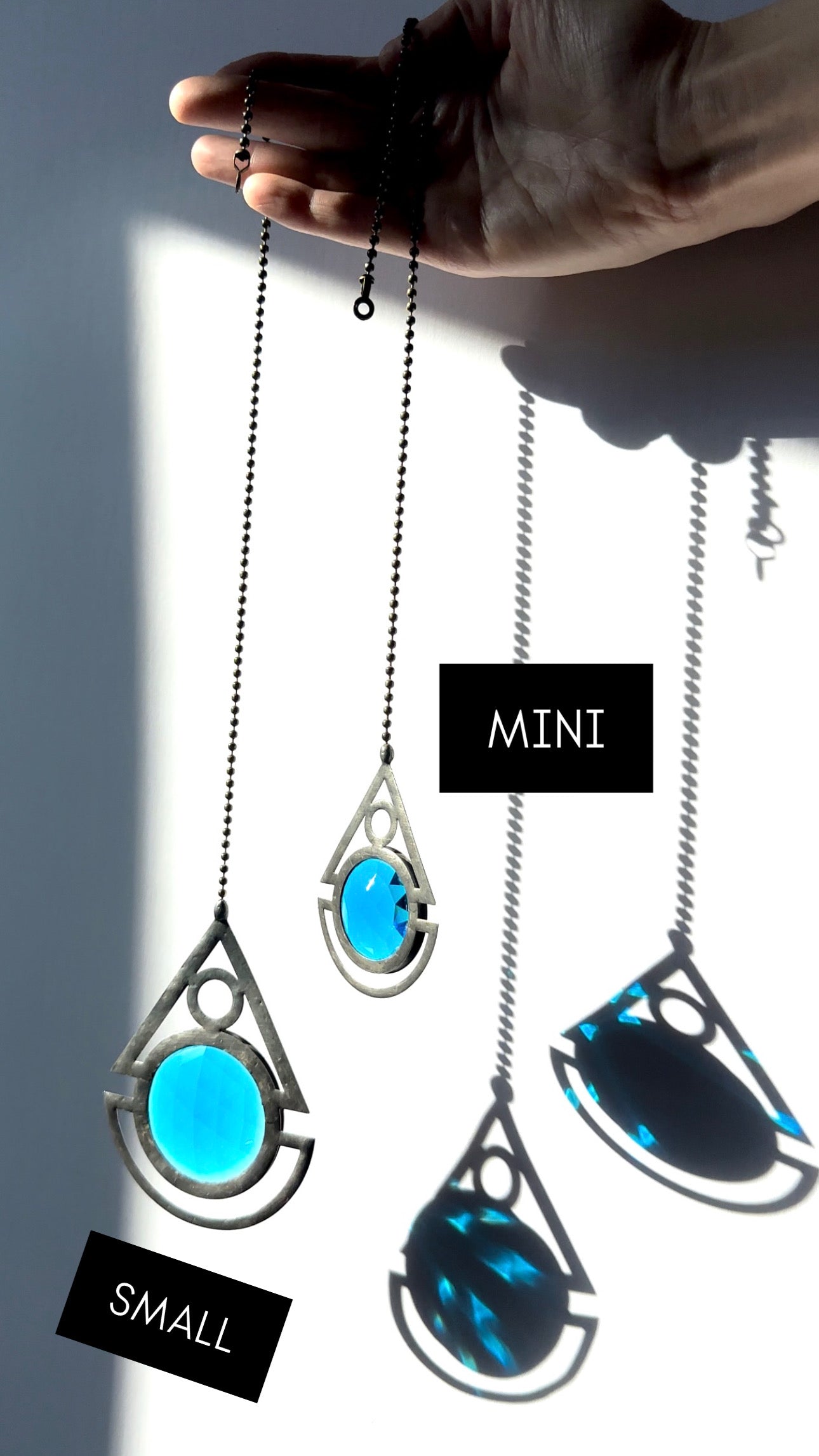 MINI AMETHYSTE MARIN SUNCATCHER