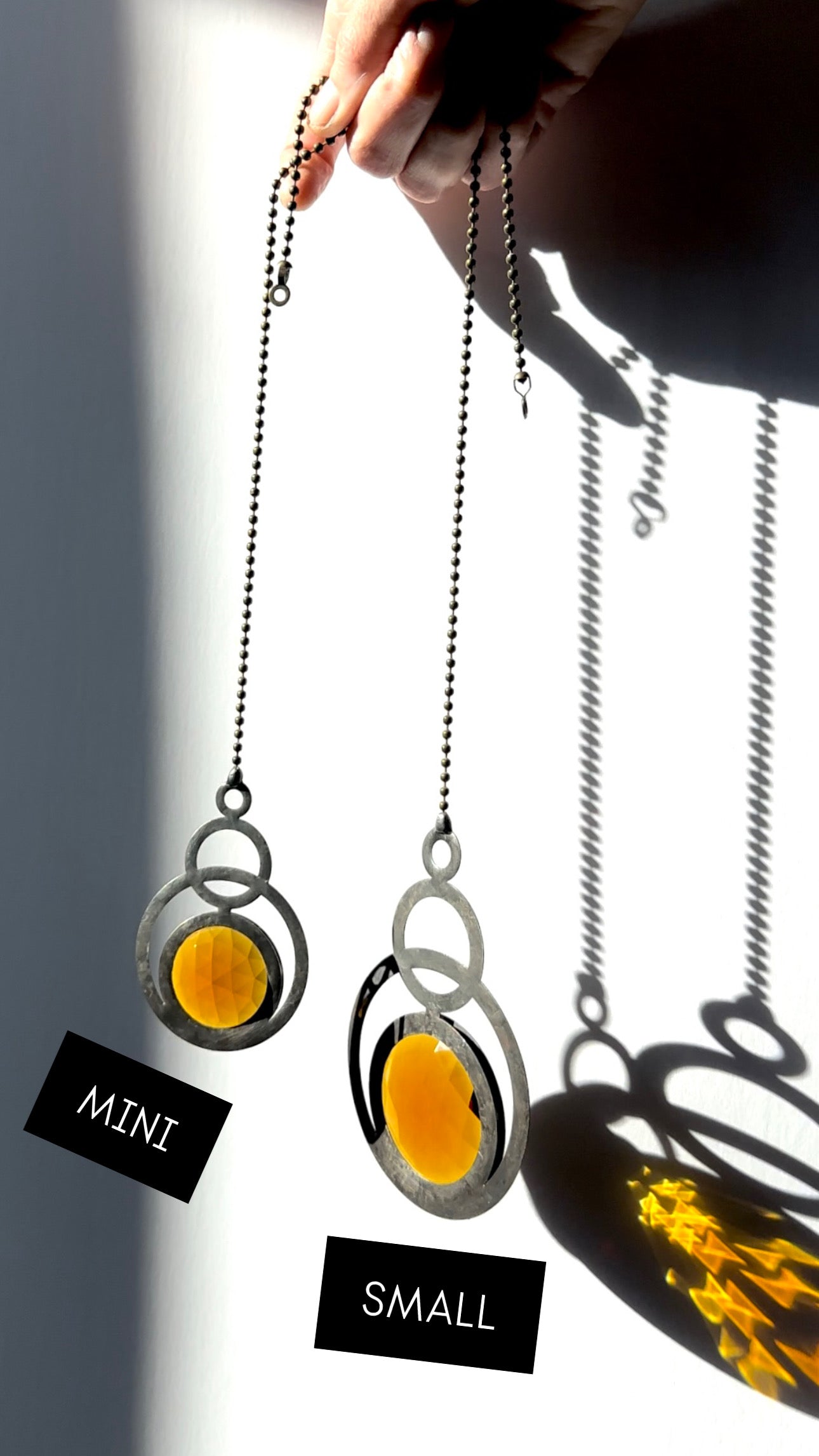 Small Sapphire Eclipse Suncatcher