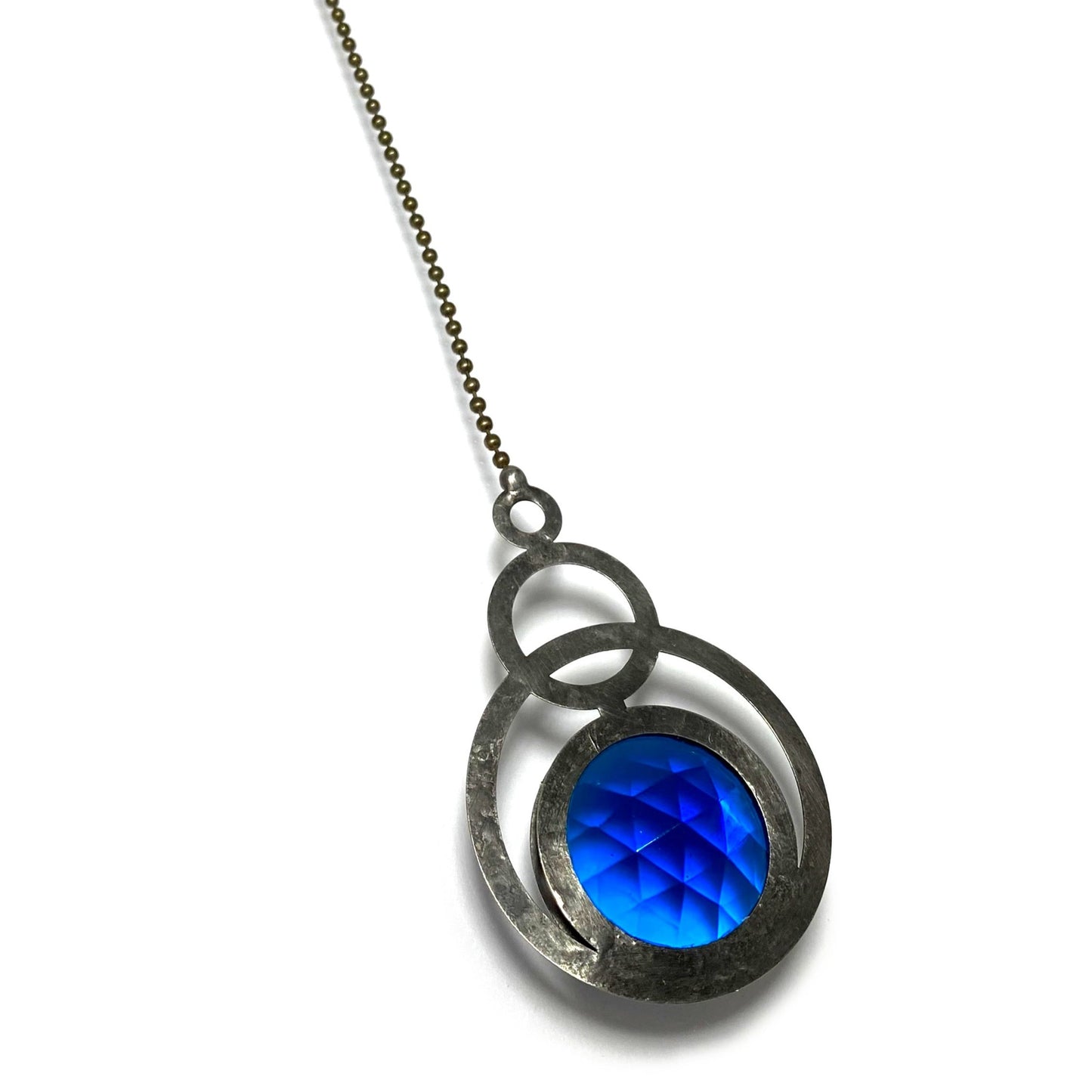 Small Sapphire Eclipse Suncatcher