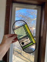 Load image into Gallery viewer, MINT/CHARTREUSE MERIDIAN SUNCATCHER
