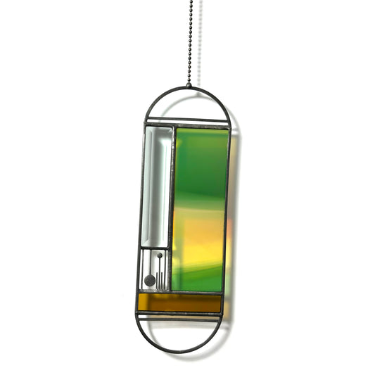 Large Long Sunset Meridian Suncatcher #12