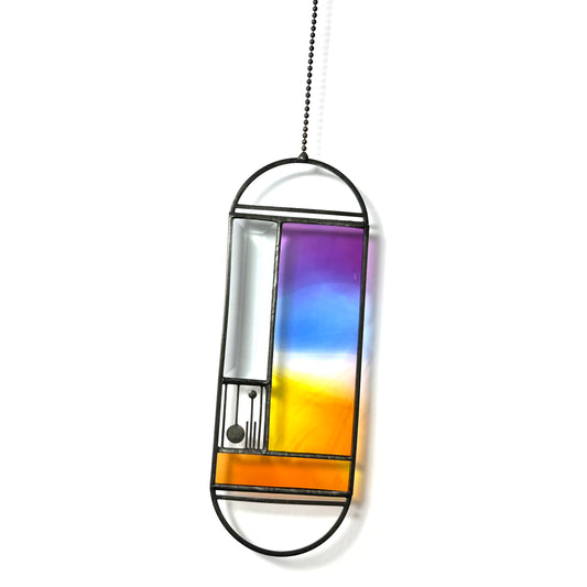 Large Sunset Meridian Suncatcher #83