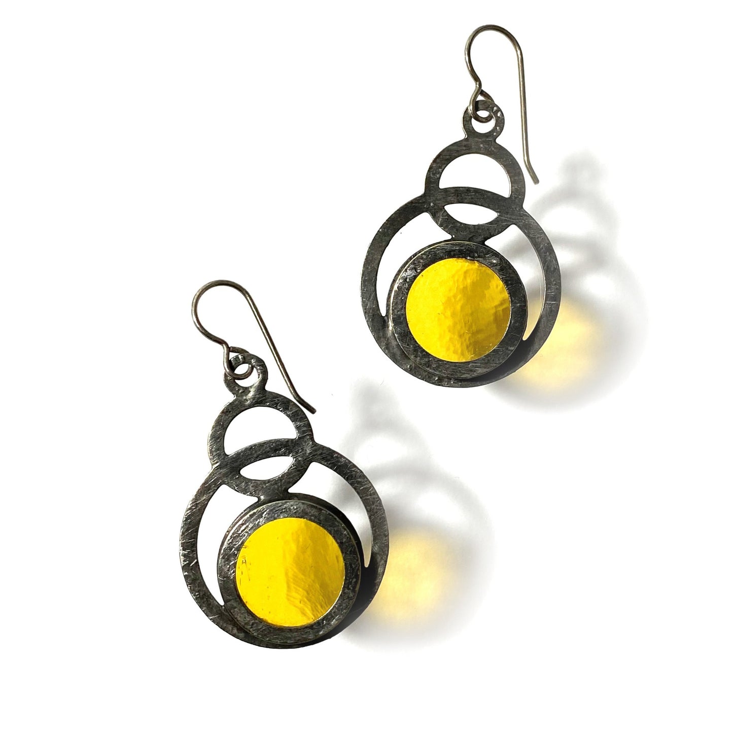 PENDIENTES ECLIPSE ÁMBAR CLARO