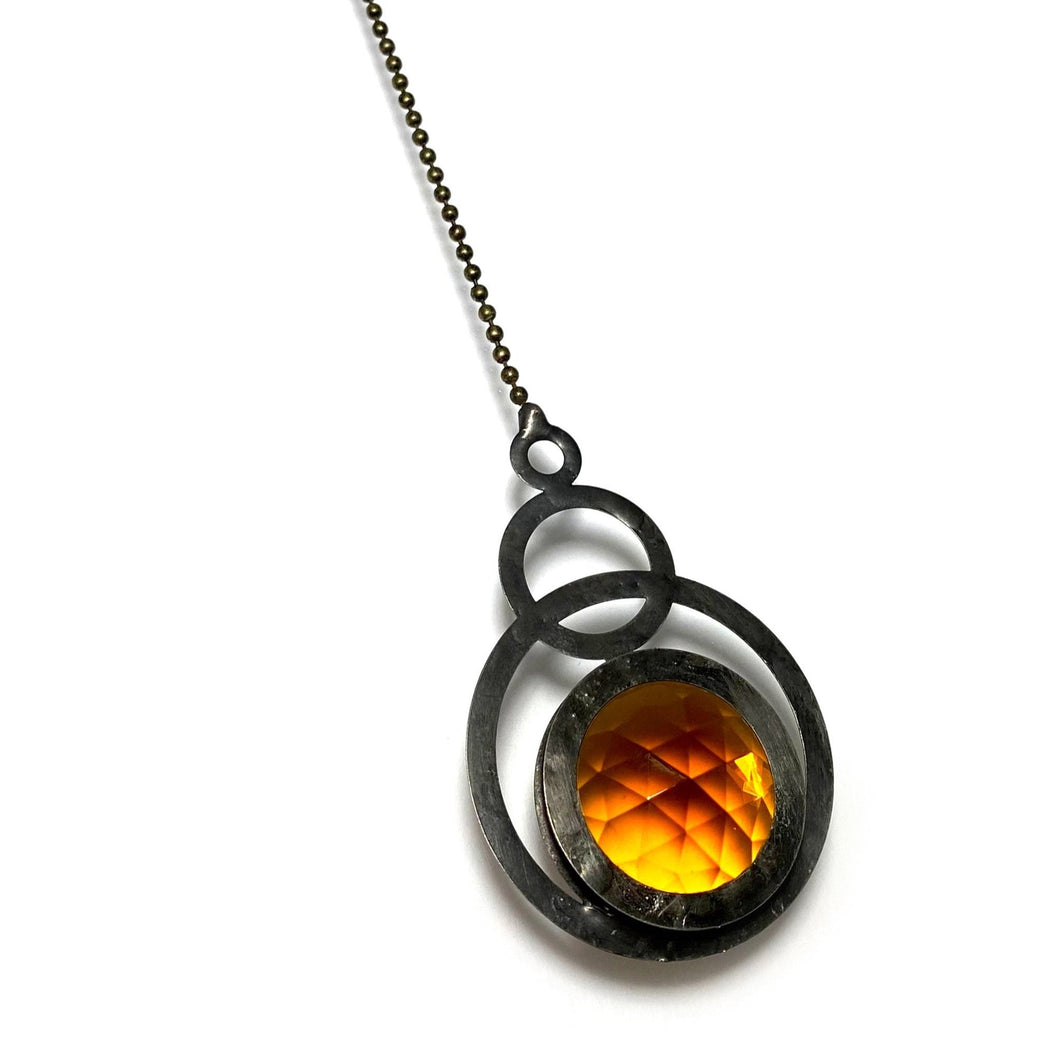 MINI AMBER ECLIPSE SUNCATCHER
