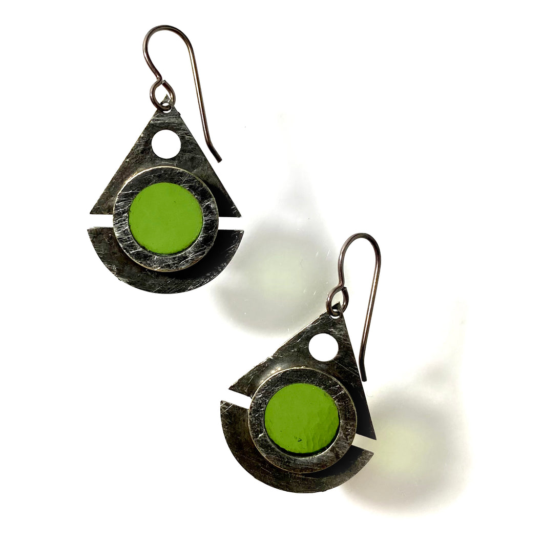 BOUCLES D'OREILLES MARIN OLIVE