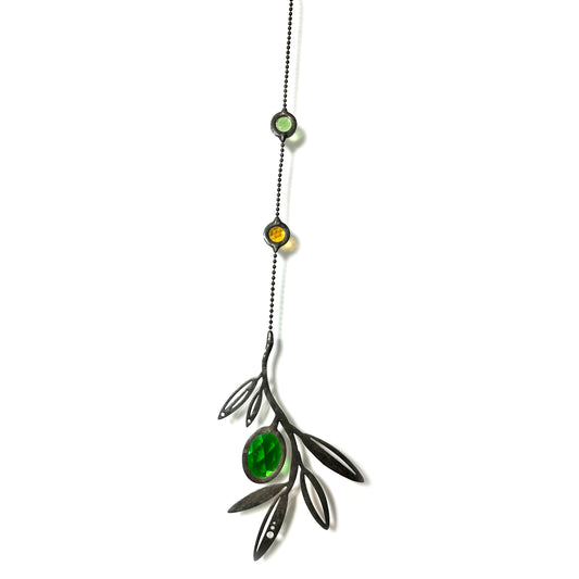 AMBRE/TURQUOISE/MOUSSE DE MER ECLIPSE SUNCATCHER