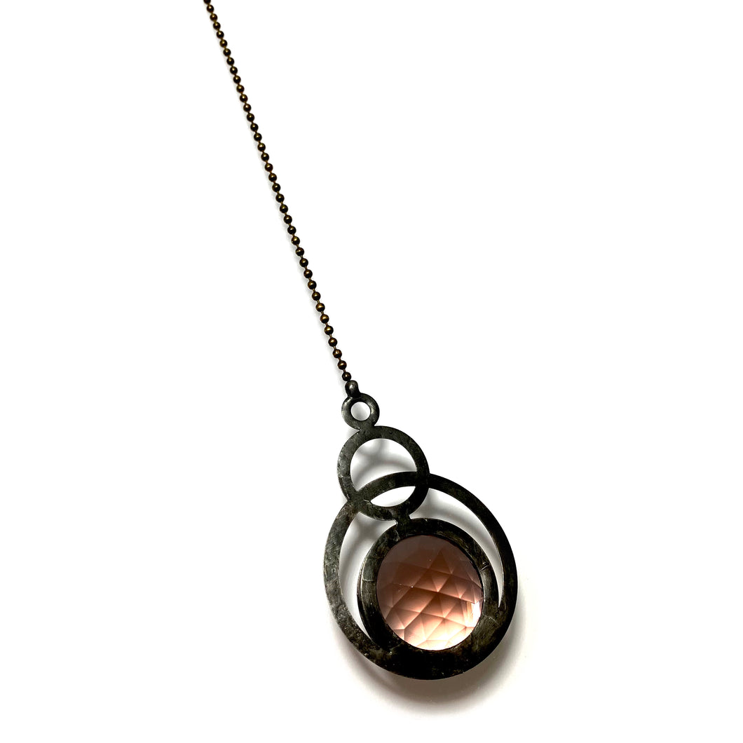 MINI PEACH ECLIPSE SUNCATCHER
