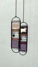 Load and play video in Gallery viewer, SMALL PEACH/VIOLET MERIDIAN SUNCATCHER
