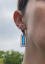 Load and play video in Gallery viewer, SAPPHIRE ATRIUM EARRINGS
