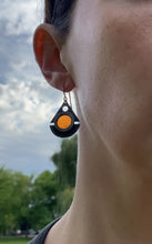 Load and play video in Gallery viewer, SUNSET CORAL SEAFARER EARRINGS
