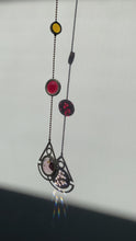 Load and play video in Gallery viewer, PALE PINK/FUCHSIA/LIGHT AMBER SEAFARER SUNCATCHER
