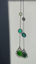 Load and play video in Gallery viewer, EMERALD/TEAL/SEA FOAM SEAFARER SUNCATCHER
