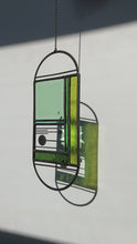 Load and play video in Gallery viewer, MINT/CHARTRUESE MERIDIAN SUNCATCHER
