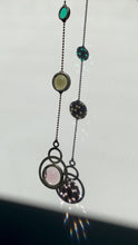Load and play video in Gallery viewer, PALE PINK/CHARCOAL/TEAL ECLIPSE SUNCATCHER
