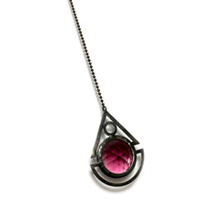 Load image into Gallery viewer, MINI AMETHYST SEAFARER SUNCATCHER
