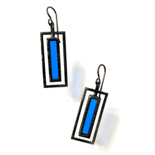 Load image into Gallery viewer, SAPPHIRE ATRIUM EARRINGS
