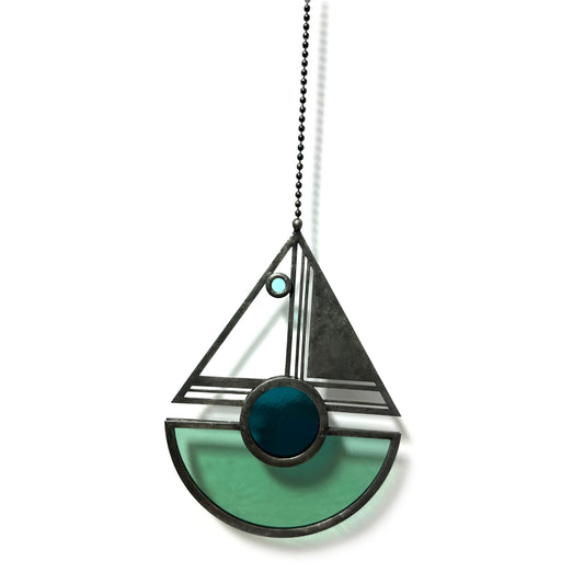 Sea Foam/Dark Sea Blue Seaward Suncatcher