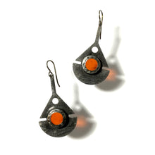 Load image into Gallery viewer, CORAL PENDULUM EARRINGS
