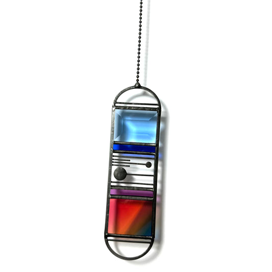 Small Sunset Meridian Suncatcher #103