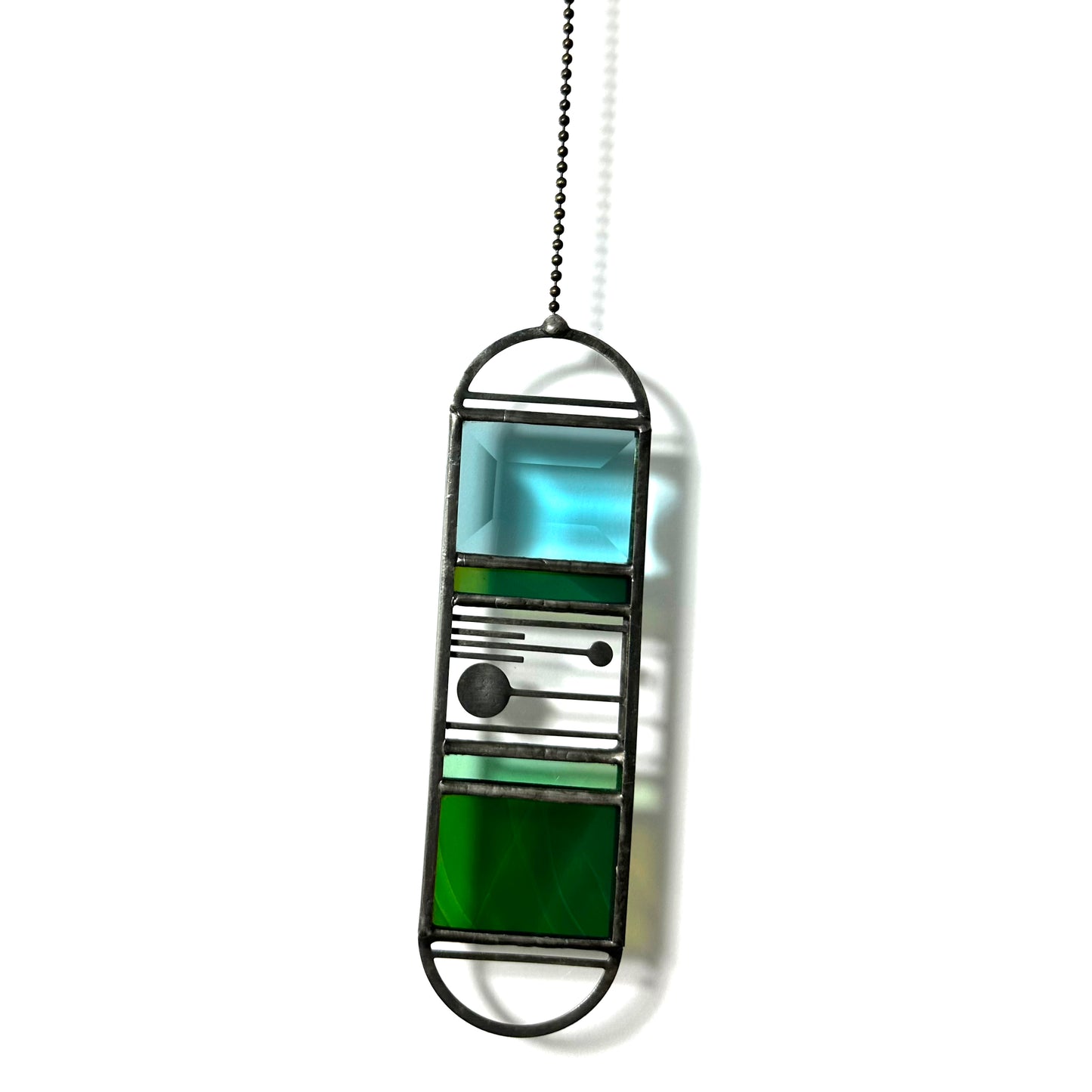 Small Sunset Meridian Suncatcher #119