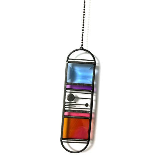Small Sunset Meridian Suncatcher #124
