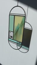 Load and play video in Gallery viewer, MINT/FRENCH VANILLA MERIDIAN SUNCATCHER
