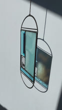Load and play video in Gallery viewer, TURQUOISE/AQUA MERIDIAN SUNCATCHER
