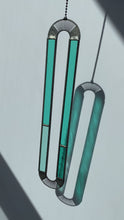 Load and play video in Gallery viewer, TEAL/AQUA STADIUM SUNCATCHER
