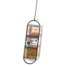 Load image into Gallery viewer, SMALL PEACH/BRONZE MERIDIAN SUNCATCHER
