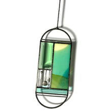 Load image into Gallery viewer, MINT/FRENCH VANILLA MERIDIAN SUNCATCHER

