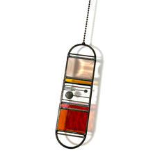 Load image into Gallery viewer, SMALL PEACH/AMBER MERIDIAN SUNCATCHER
